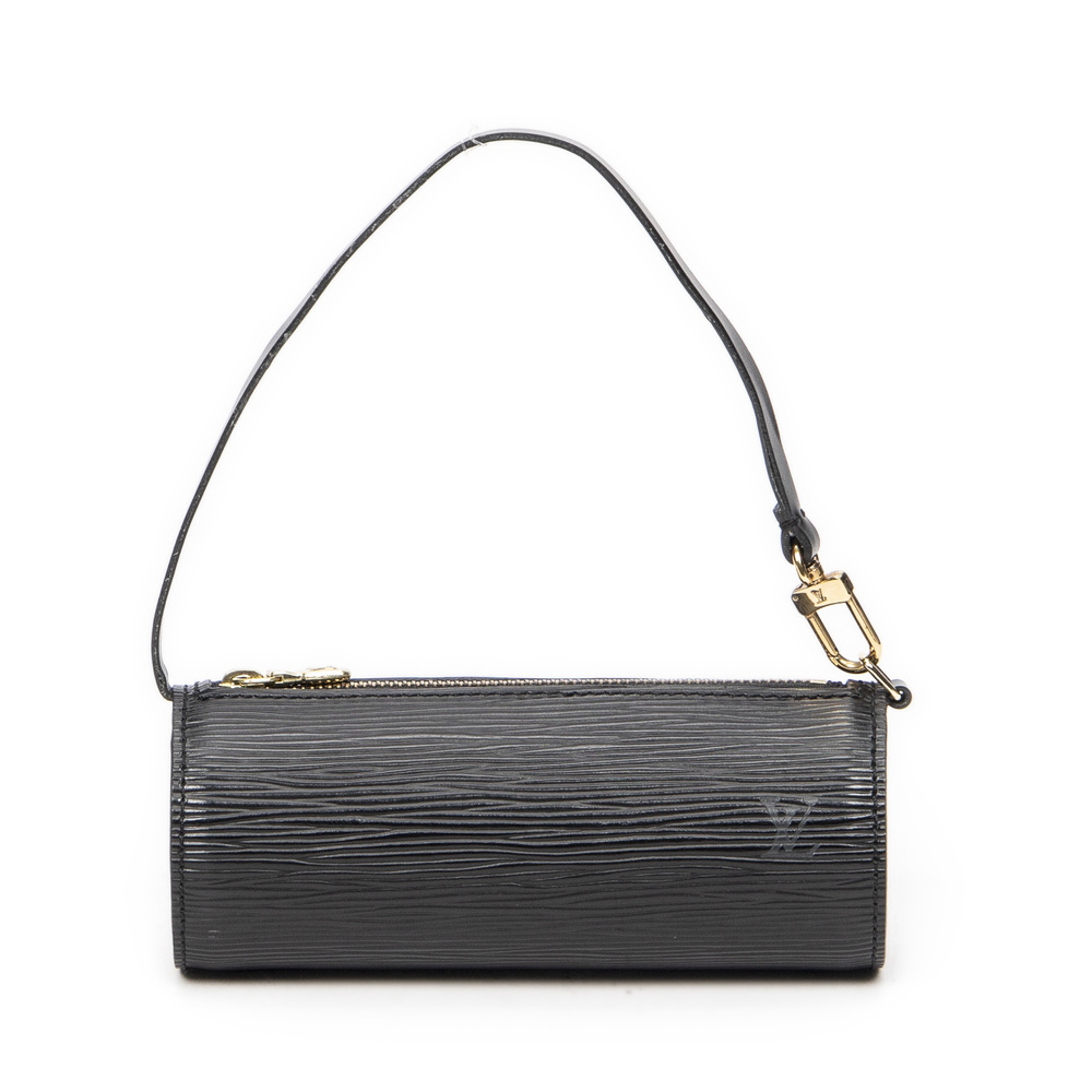Louis Vuitton Black Leather Bag